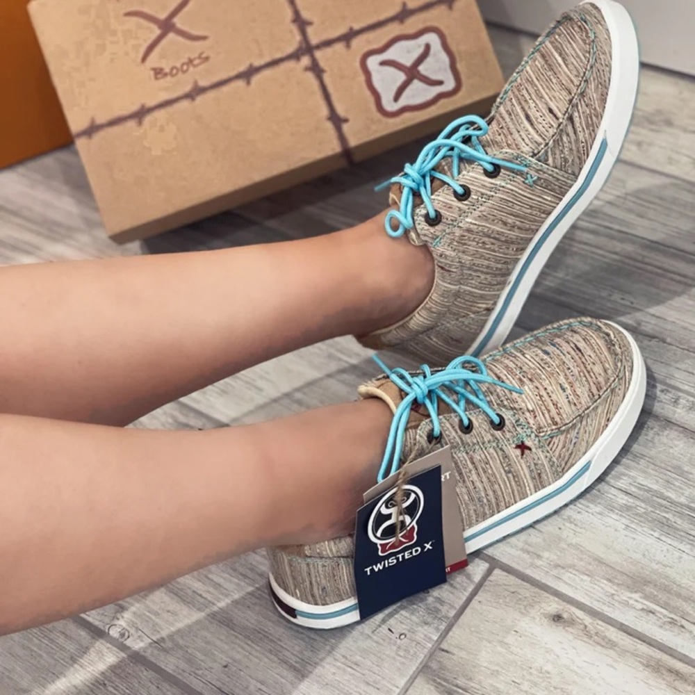 Twisted X brand Hooey Loper Women’s WHYc011 boat shoes sneakers